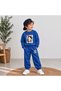 Team Sweatshirt Wall Cat Printed Girls Boys Crew Neck - 2