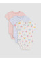 3-Piece Zero Roba Collar Printed Baby Girl T-Shirt for Style Enthusiasts from Uzg Store - 2