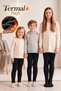 Baby and Children's Winter Thermal Leggings with Inner Lining, Warm and Flexible Leggings