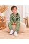 2-Piece Children's Set Made of Silk Cotton with Patterned Pockets, Suitable for Boys in Kindergarten and Nursery. - 5