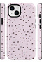 iPhone 15 Compatible - Pink Star, Double Layer Cover, Glossy Surface Protective Case - 2
