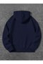 Boston East Coast Sweatshirt Zip-Up Cardigan - Printed Oversize Pocket Winter Hoodie - 2