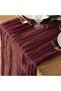 Cheesecloth Table Runner, 2 Pack Gauze Rustic Cheese Cloth Table Runner, Boho Wedding Decor, Table C - 3