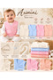 Cotton Corded Soft Snap Fastener Baby Vest - 3