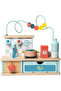 Multifunctional Wooden Activity Kitchen Set - 5