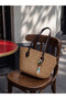 Esvab • Modern & Distinctive Women's Straw Shoulder Bag