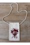 Cotton Raw Fabric Flower Figured Mobile Phone Bag - 4