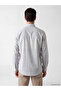 Rmz Gi̇yi̇m Farkiyla Standard Fit Striped Dobby Men's Shirt - 3