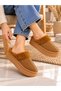 Women's Furry Patterned House Slippers, Warm Plush Soled Winter Comfortable Home Shoes - 2