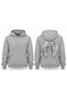 Sequin Embroidered Angel Wing Streetwear Hoodie / Y2K Back Detail Hoodie - 4