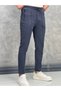 Stripe Detailed Slim Fit Cotton Lycra Jogger Trousers - 2