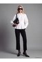 Sparkling Choices from Shining Store High Waist Women's Cigarette Pants - 2