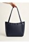 Zippered Lined Women's Shoulder and Shoulder Bag 27X35 cm