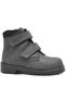 Rakerplus Sentor 8050-Gr Gray Nubuck 100% Genuine Leather Velcro Fur Boys' Boots