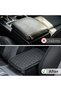 Car Center Console Cover,Microfiber Leather Armrest Cover Cushion - 4