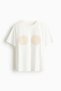 Embroidered-motif T-shirt - 5