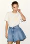 Embroidered-motif T-shirt