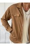 High Quality Herringbone Pattern Cotton Seasonal Coat - 2