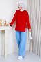 Oversize Long Tunic – Comfortable Fit with Side Detailing – Casual Women's Tunic - 5