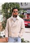 Giesto Snap Detailed Nubuck Jacket - 2