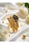 Forsınıng-Miler-(Gold Color) Snake Modern Women Wrist Watch