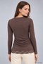 Lace Skirt Blouse 6180 Brown - 4