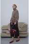 Women's Stand Collar Double Zipper Lined Jacket - 7
