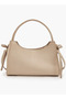 Metallic Accent Crossbody Bag with Detachable Strap - 3