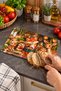 Glass Cutting Board with Chef Fox and Friends Theme - Glass Cutting Board |   20cm X 30cm - 2