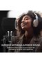 Microphone Isolation Shield with Pop Filter, Microphone Soundproof Cover Sound Filter, Record - 6