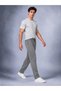 Men's Smoked 3-Strand Sweatpants Baggy Wide Leg Winter Cotton Combed Cotton with Fleece Inside - 5