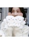 Cute Rabbit Eared Figure Plush Furry Covered Gloves Women Teen Girls Children Winter Soft Warm Cute Furry Gloves - 3