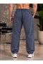 Men's 2-Piece Linen Trousers Black - Smoked - 7