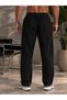 Men's 2' Linen Trousers Brown-Black - 6