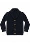 Boy's 8-12 Years Old Sal Collar Buttoned Ribbed Cardigan - 2