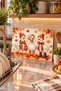 Glass Cutting Board with Goose Figure and Autumn Theme - Glass Cutting Board |   30cm X 40cm
