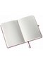 Caiet tip notebook A5/80 file, cu grilă, roșu - 5