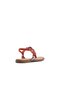 Ravennaa Ladies Orange Flat Sandals - 2