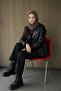 Streetwear Black Soft Textured Knitwear Hooded Balaklava Winter Accessory - 3