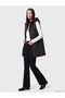 Hooded Quilted Women's Puffer Vest - 2