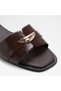 Briela Ladies Brown Flat Sandals - 5