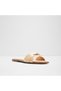 Briela Ladies Yellow Flat Sandals - 4