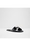 Briela Ladies Black Flat Sandals - 4