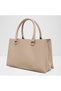 Emmelyne Ladies Beige Satchel Bag - 2