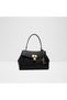 Heartkeepermax Ladies Black Satchel Bag