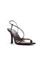 Envyy Ladies Brown Heeled Sandals - 4
