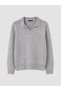 I Devrik Roba Collar Men's Knitwear Sweater from Freezen Store