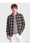 Relax Fit Checkered Embroidered Men's Shirt from Uzg Store for Style Enthusiasts