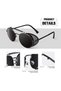 نظارات شمسية مستقطبة دائرية بتصميم ريترو على طراز ستيم بانك مع واقي جانبي طراز S92-ADVANCED POLARIZED - 3
