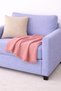 Tv Blanket, Shawl-Sofa Cover - Pique - Muslin 100% Cotton 190/100 Cm. - 5